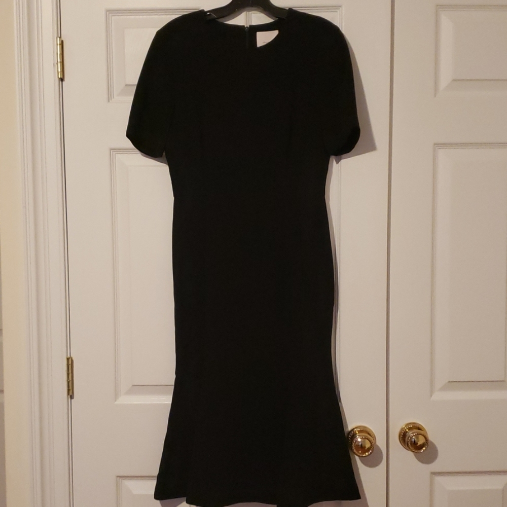Cinq à Sept Black Midi Dress
